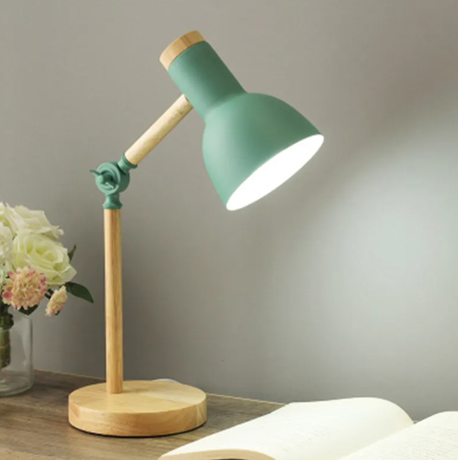Nordic Wooden LED Table Lam