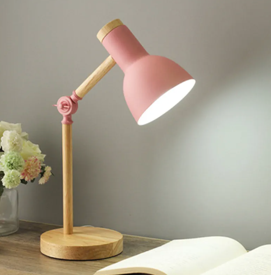 Nordic Wooden LED Table Lam