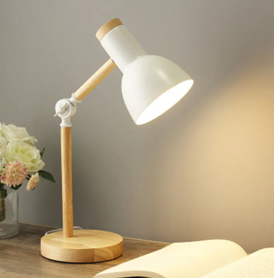 Nordic Wooden LED Table Lam