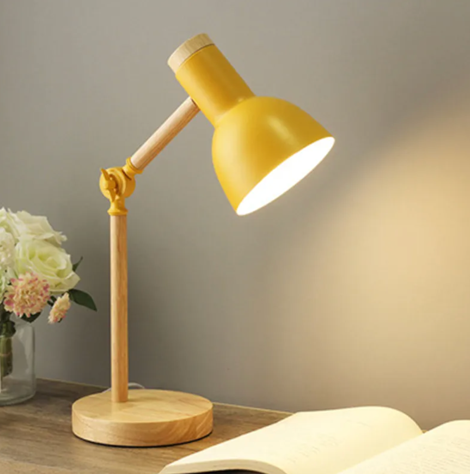 Nordic Wooden LED Table Lam