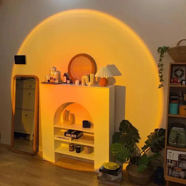 GoldenLumen | Sunset Projection Lamp