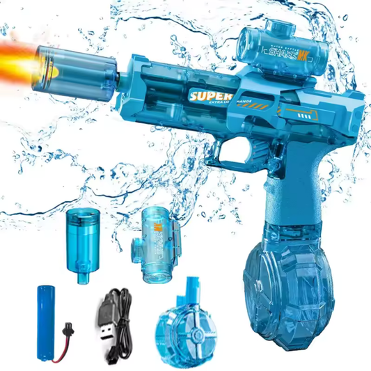New Children's New Ice Mouse Water Gun Electric Sprinkler Continuous Toy High-pressure Powerful Summer Water Fight Artifact Gift